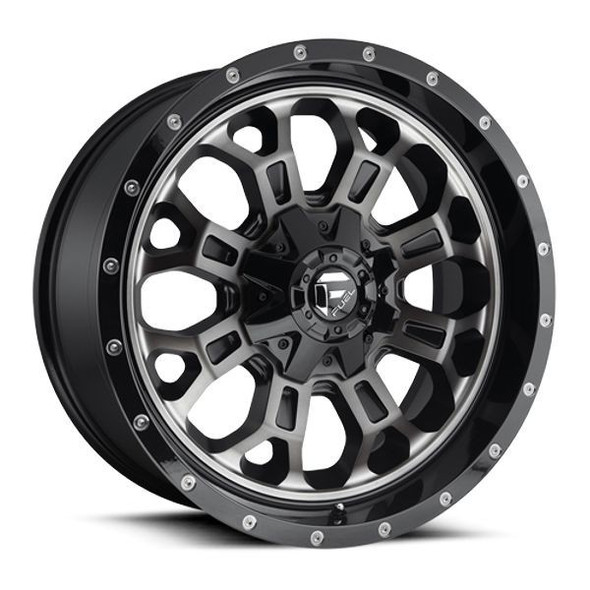 Fuel Offroad Wheels Crush D561 Gloss Black Double Dark Tint 18x9 1mm Offset 6x135,6x139.7 (6x5.5)