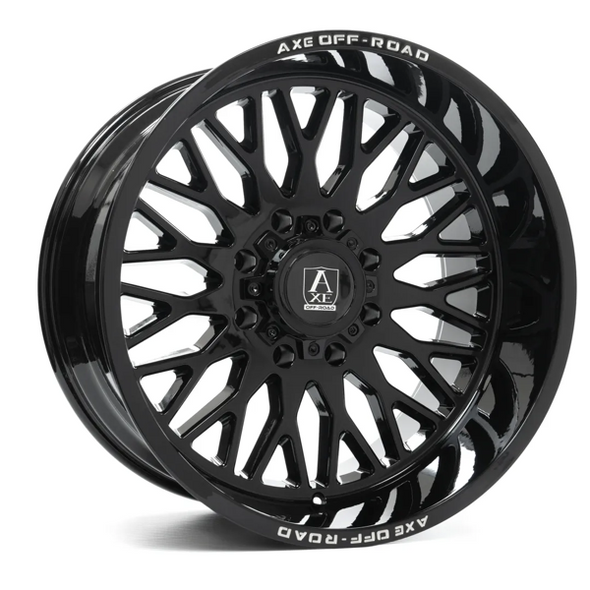AXE Offroad Wheels Kratos Gloss Black 22x12 -44mm Offset 6x135,6x139.7 (6x5.5) AXE Offroad Wheels Kratos Gloss Black 22x12 -44mm Offset 6x135,6x139.7 (6x5.5)
