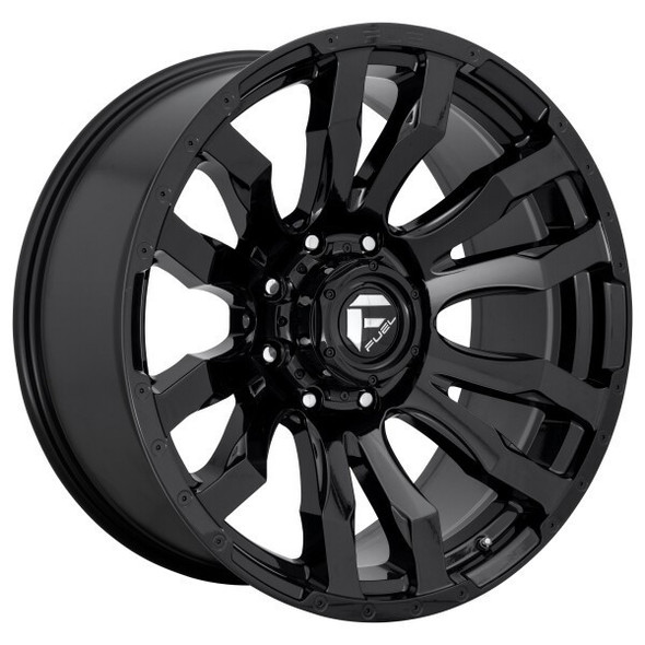 Fuel Offroad Wheels Blitz D675 Gloss Black 22x10 -18mm Offset 6x139.7 (6x5.5) Fuel Offroad Wheels Blitz D675 Gloss Black 22x10 -18mm Offset 6x139.7 (6x5.5)