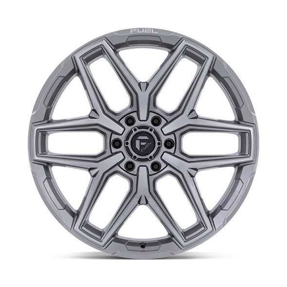 Fuel Offroad Wheels Flux FC854 Platinum 22x9.5 20mm Offset 6x139.7 (6x5.5)