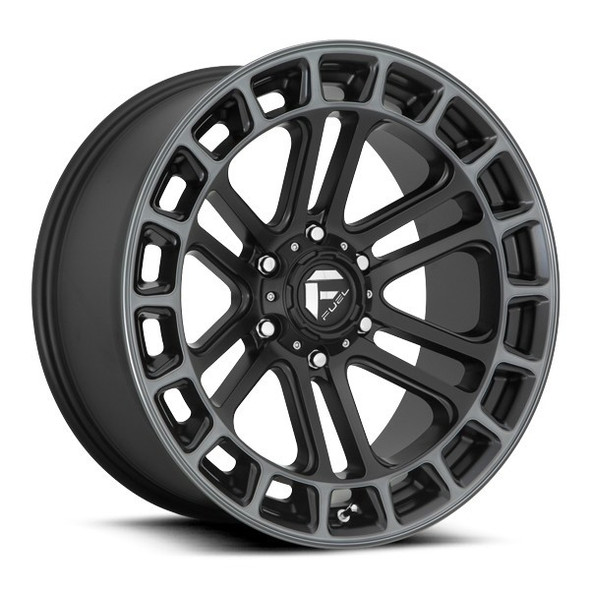 Fuel Offroad Wheels Heater D720 Matte Black Double Dark Tint Machined 20x9 1mm Offset 6x139.7 (6x5.5) Fuel Offroad Wheels Heater D720 Matte Black Double Dark Tint Machined 20x9 1mm Offset 6x139.7 (6x5.5)