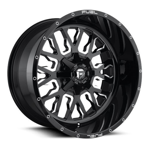 Fuel Offroad Wheels Stroke D611 Gloss Black Milled 20x9 19mm Offset 6x120,6x139.7 (6x5.5) Fuel Offroad Wheels Stroke D611 Gloss Black Milled 20x9 19mm Offset 6x120,6x139.7 (6x5.5)