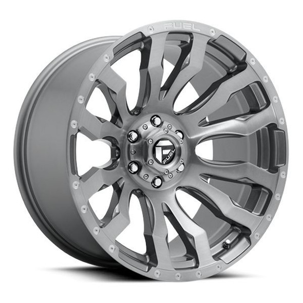 Fuel Offroad Wheels Blitz D693 Platinum 22x10 -18mm Offset 6x139.7 (6x5.5) Fuel Offroad Wheels Blitz D693 Platinum 22x10 -18mm Offset 6x139.7 (6x5.5)