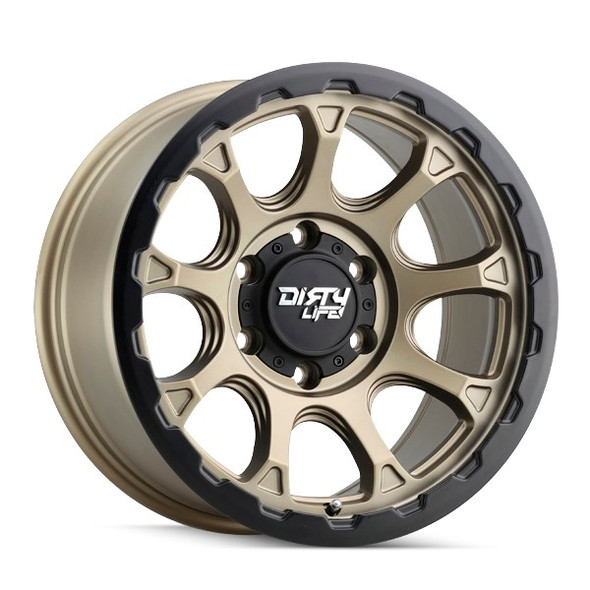 DirtyLife Wheels Drifter 9307 Matte Gold with Matte Black Lip 17x8.5 -6mm Offset 6x139.7 (6x5.5) DirtyLife Wheels Drifter 9307 Matte Gold with Matte Black Lip 17x8.5 -6mm Offset 6x139.7 (6x5.5)