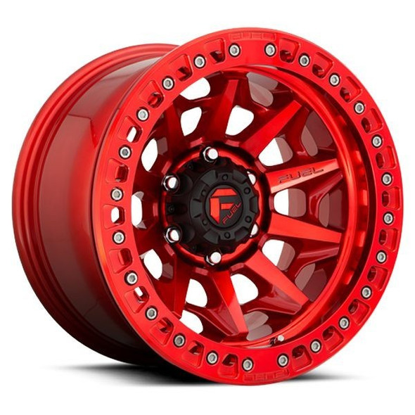 Fuel Offroad Wheels Covert Beadlock D113 Candy Red 17x9 -15mm Offset 6x139.7 (6x5.5) Fuel Offroad Wheels Covert Beadlock D113 Candy Red 17x9 -15mm Offset 6x139.7 (6x5.5)