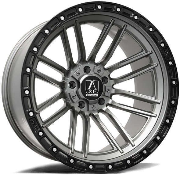 AXE Offroad Wheels Icarus Grey with Black Lip 22x12 -44mm Offset 6x135,6x139.7 (6x5.5) AXE Offroad Wheels Icarus Grey with Black Lip 22x12 -44mm Offset 6x135,6x139.7 (6x5.5)