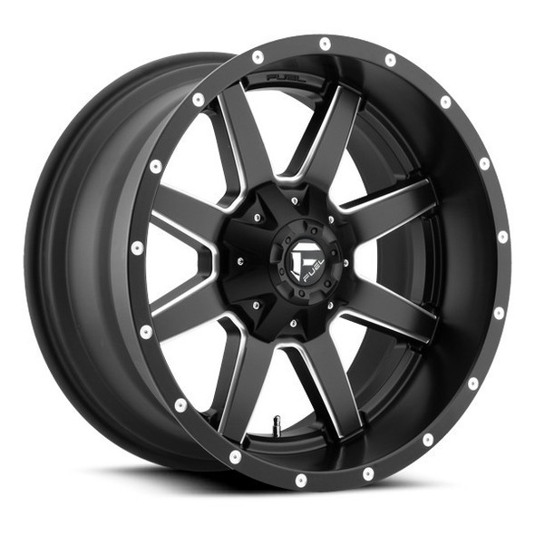 Fuel Offroad Wheels Maverick D538 Matte Black Milled 22x10 -24mm Offset 6x135,6x139.7 (6x5.5) Fuel Offroad Wheels Maverick D538 Matte Black Milled 22x10 -24mm Offset 6x135,6x139.7 (6x5.5)