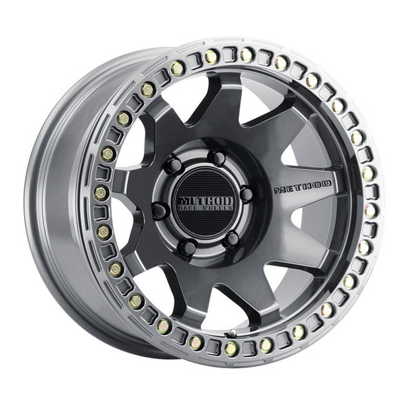 Method Wheels MR108 Beadlock Gloss Titanium 17x9 -44mm Offset 6x139.7 (6x5.5) Method Wheels MR108 Beadlock Gloss Titanium 17x9 -44mm Offset 6x139.7 (6x5.5)