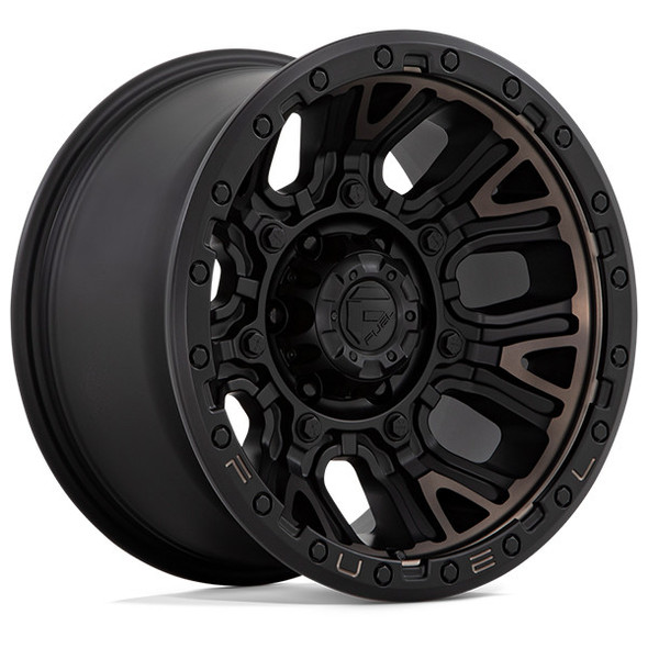 Fuel Offroad Wheels Traction D824 Matte Black With Double Dark Tint 20x9 1mm Offset 6x139.7 (6x5.5) Fuel Offroad Wheels Traction D824 Matte Black With Double Dark Tint 20x9 1mm Offset 6x139.7 (6x5.5)