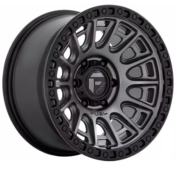 Fuel Offroad Wheels Cycle D835 Matte Gunmetal With Black Ring 20x9 1mm Offset 6x139.7 (6x5.5) Fuel Offroad Wheels Cycle D835 Matte Gunmetal With Black Ring 20x9 1mm Offset 6x139.7 (6x5.5)