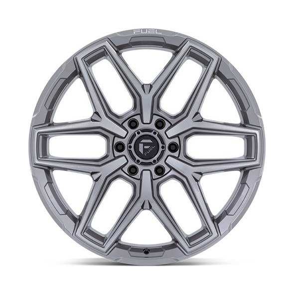 Fuel Offroad Wheels Flux FC854 Platinum 20x10 -18mm Offset 6x139.7 (6x5.5)
