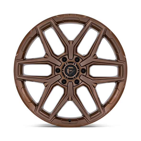 Fuel Offroad Wheels Flux FC854 Platinum Bronze 20x9 1mm Offset 6x139.7 (6x5.5)