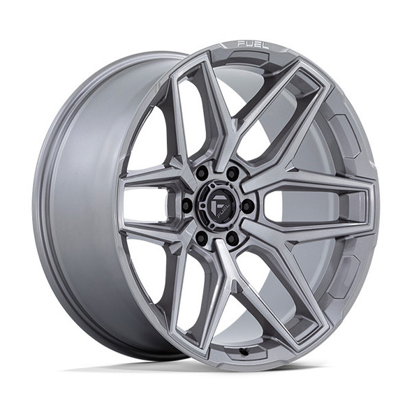 Fuel Offroad Wheels Flux FC854 Platinum 20x9 20mm Offset 6x139.7 (6x5.5)