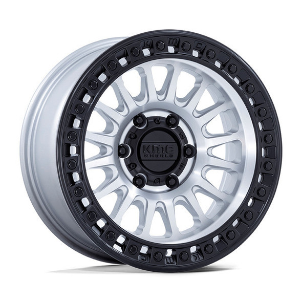 KMC Wheels IMS KM552 Machined with Matte Black Lip 18x9 18mm Offset 6x139.7 (6x5.5)