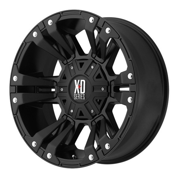 XD Series Wheels Monster II XD822 Matte Black 18x9 18mm Offset 6x135,6x139.7 (6x5.5)