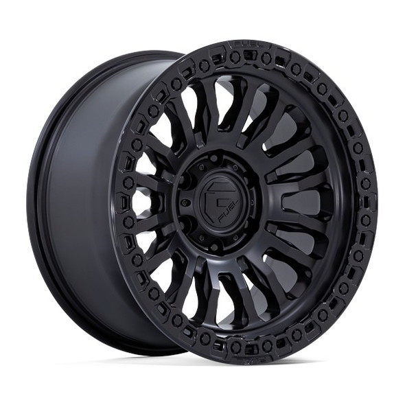 Fuel Offroad Wheels Rincon FC857 Matte Black with Gloss Black Lip 18x9 -12mm Offset 6x139.7 (6x5.5)