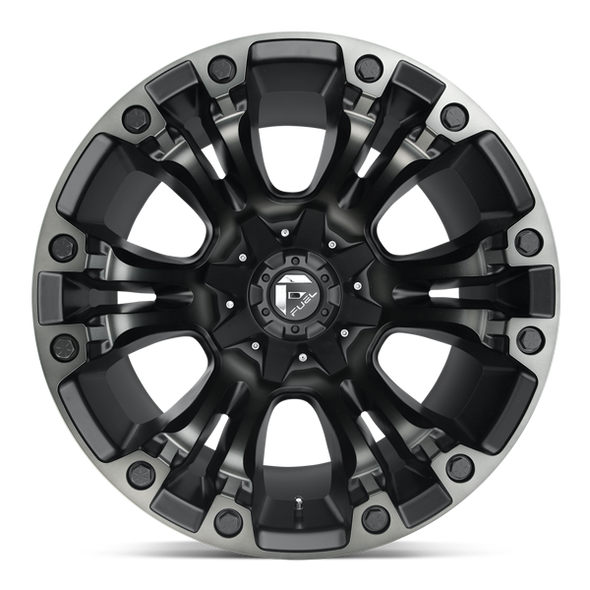 Fuel Offroad Wheels Vapor D851 Matte Black Gray Tint 18x9 1mm Offset 6x135,6x139.7 (6x5.5) Fuel Offroad Wheels Vapor D851 Matte Black Gray Tint 18x9 1mm Offset 6x135,6x139.7 (6x5.5)