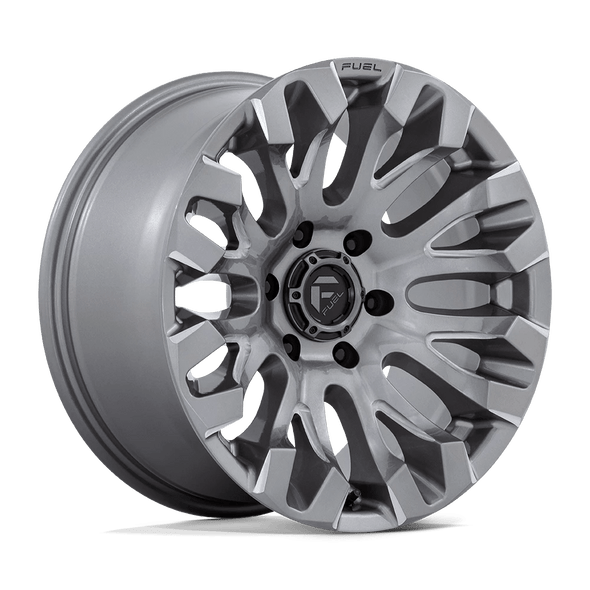 Fuel Offroad Wheels Quake D830 Platinum 18x9 1mm Offset 6x139.7 (6x5.5)