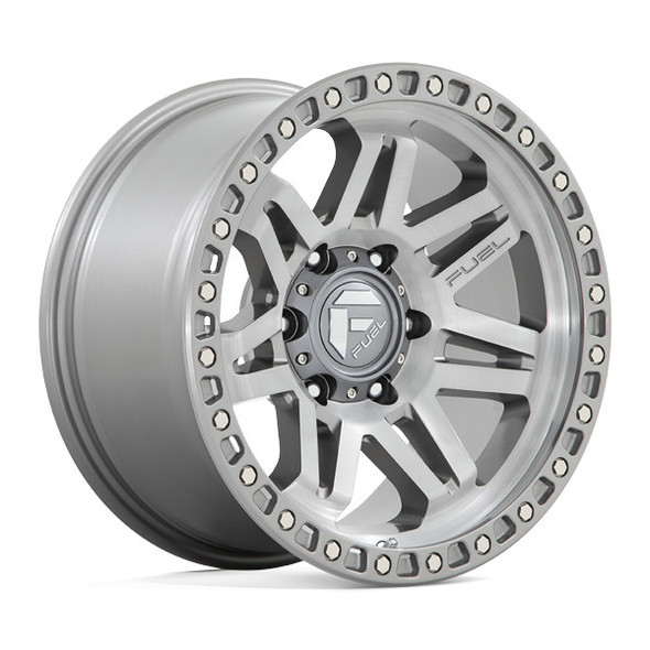 Fuel Offroad Wheels Syndicate D812 Platinum 17x9 -12mm Offset 6x139.7 (6x5.5) Fuel Offroad Wheels Syndicate D812 Platinum 17x9 -12mm Offset 6x139.7 (6x5.5)