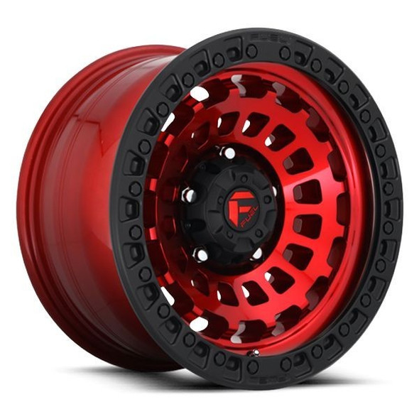 Fuel Offroad Wheels Zephyr D632 Candy Red Matte Black Ring 17x9 1mm Offset 6x139.7 (6x5.5) Fuel Offroad Wheels Zephyr D632 Candy Red Matte Black Ring 17x9 1mm Offset 6x139.7 (6x5.5)
