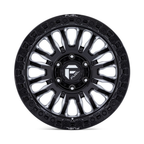 Fuel Offroad Wheels Rincon Simulated Beadlock FC857 Gloss Black Milled 17x8.5 -1mm Offset 6x139.7 (6x5.5) Fuel Offroad Wheels Rincon Simulated Beadlock FC857 Gloss Black Milled 17x8.5 -1mm Offset 6x139.7 (6x5.5)