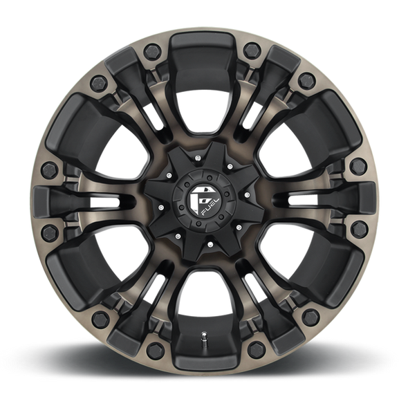 Fuel Offroad Wheels Vapor D569 Matte Black w/ Double Dark Tint 17x9 -12mm Offset 6x135,6x139.7 (6x5.5) Fuel Offroad Wheels Vapor D569 Matte Black w/ Double Dark Tint 17x9 -12mm Offset 6x135,6x139.7 (6x5.5)
