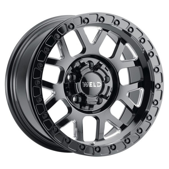 WELD Offroad Wheels Cinch W105 Gloss Black Milled 17x9 0mm Offset 6x135,6x139.7 (6x5.5) WELD Offroad Wheels Cinch W105 Gloss Black Milled 17x9 0mm Offset 6x135,6x139.7 (6x5.5)