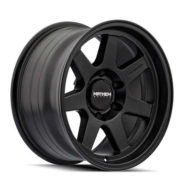 Mayhem Wheels Convoy 8307 Satin Black 17x9 -6mm Offset 6x139.7 (6x5.5)