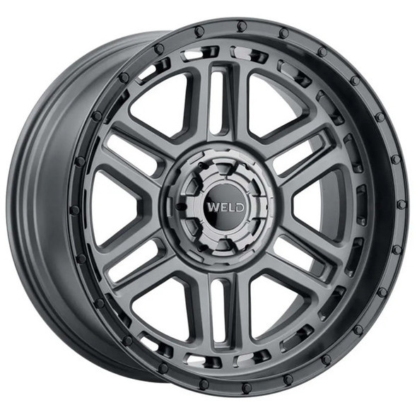 WELD Offroad Wheels Crux W221 Satin Gun Satin Black 22x12 -44mm Offset 6x135,6x139.7 (6x5.5) WELD Offroad Wheels Crux W221 Satin Gun Satin Black 22x12 -44mm Offset 6x135,6x139.7 (6x5.5)
