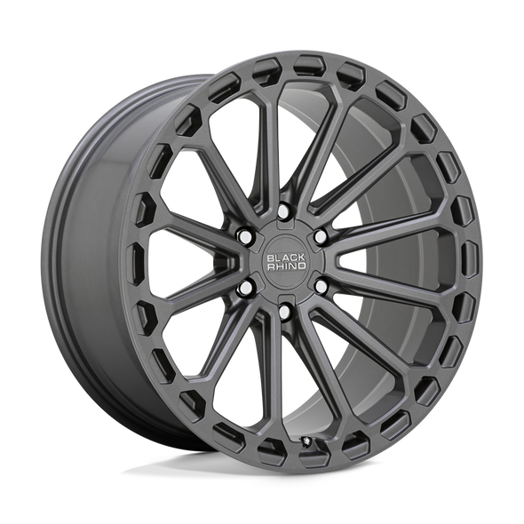 Black Rhino Wheels Kaizen Matte Gunmetal 17x9.5 12mm Offset 6x135 Black Rhino Wheels Kaizen Matte Gunmetal 17x9.5 12mm Offset 6x135