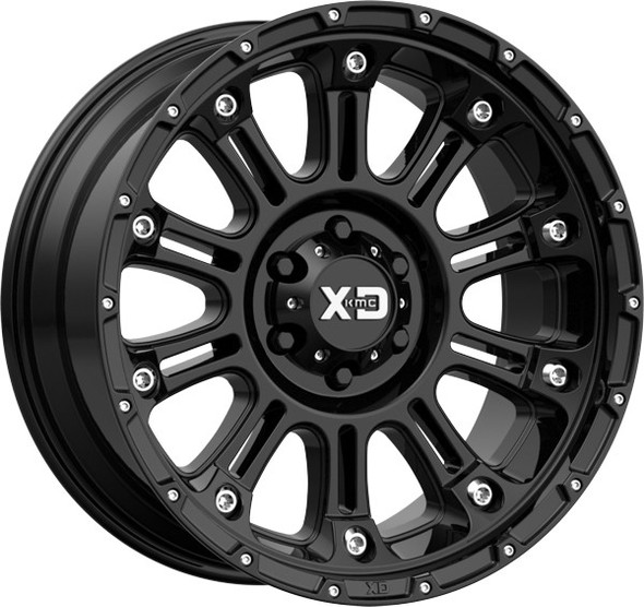XD Series Wheels Hoss II XD829 Gloss Black 18x9 18mm Offset 8x165.1 (8x6.5)