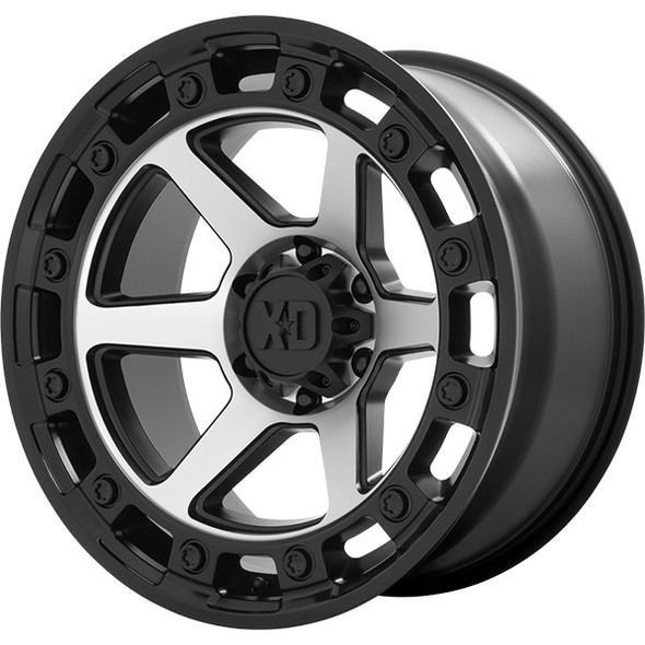 XD Series Wheels Raid XD862 Satin Black Machined 20x10 -18mm Offset 5x127 (5x5) | Fits Jeep Wrangler 07-Present and Jeep Gladiator XD Series Wheels Raid XD862 Satin Black Machined 20x10 -18mm Offset 5x127 (5x5) | Fits Jeep Wrangler 07-Present and Jeep Gladiator