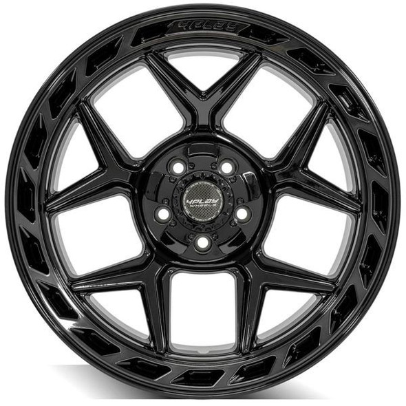 4Play Wheels 4P55 Brushed Black 20x10 -18mm Offset 5x127 (5x5),5x139.7 (5x5.5) | Fits Jeep Wrangler 07-Present and Jeep Gladiator 4Play Wheels 4P55 Brushed Black 20x10 -18mm Offset 5x127 (5x5),5x139.7 (5x5.5) | Fits Jeep Wrangler 07-Present and Jeep Gladiator