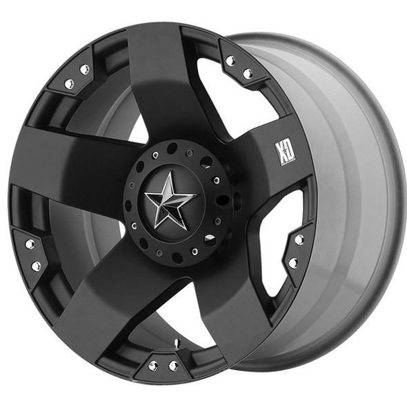 XD Series Wheels Rockstar XD775 Matte Black 17x8 10mm Offset 6x135,6x139.7 (6x5.5)