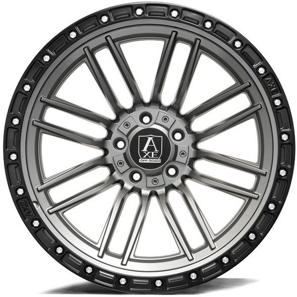AXE Offroad Wheels Icarus Grey with Black Lip 20x10 -19mm Offset 8x170 AXE Offroad Wheels Icarus Grey with Black Lip 20x10 -19mm Offset 8x170
