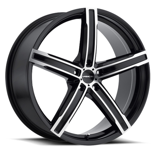Vision Wheels Boost 469 Gloss Black Machined Face 17x8 38mm Offset 5x112 Vision Wheels Boost 469 Gloss Black Machined Face 17x8 38mm Offset 5x112