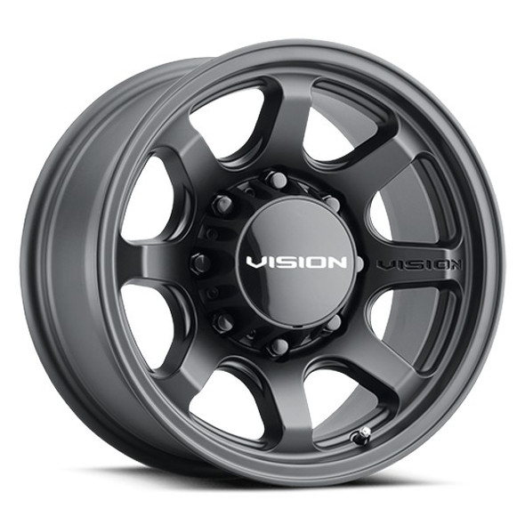 Vision Wheels Flow 351 Satin Black 17x8 30mm Offset 5x127 (5x5) | Fits Jeep Wrangler 07-Present and Jeep Gladiator Vision Wheels Flow 351 Satin Black 17x8 30mm Offset 5x127 (5x5) | Fits Jeep Wrangler 07-Present and Jeep Gladiator