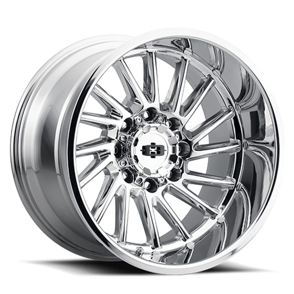 Vision Wheels Rapier 306 Chrome 22x10 -19mm Offset 5x127 (5x5) | Fits Jeep Wrangler 07-Present and Jeep Gladiator Vision Wheels Rapier 306 Chrome 22x10 -19mm Offset 5x127 (5x5) | Fits Jeep Wrangler 07-Present and Jeep Gladiator