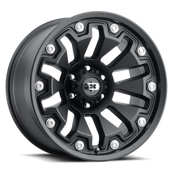 Vision Wheels Armor 362 Satin Black 18x9 12mm Offset 5x127 (5x5) | Fits Jeep Wrangler 07-Present and Jeep Gladiator Vision Wheels Armor 362 Satin Black 18x9 12mm Offset 5x127 (5x5) | Fits Jeep Wrangler 07-Present and Jeep Gladiator