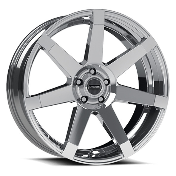 Vision Wheels Sultan 9042V Chrome 17x8 30mm Offset 5x127 (5x5) | Fits Jeep Wrangler 07-Present and Jeep Gladiator Vision Wheels Sultan 9042V Chrome 17x8 30mm Offset 5x127 (5x5) | Fits Jeep Wrangler 07-Present and Jeep Gladiator