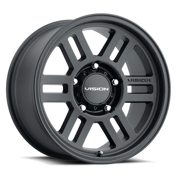 Vision Wheels Manx 2 354 Satin Black 17x9 20mm Offset 5x127 (5x5) | Fits Jeep Wrangler 07-Present and Jeep Gladiator Vision Wheels Manx 2 354 Satin Black 17x9 20mm Offset 5x127 (5x5) | Fits Jeep Wrangler 07-Present and Jeep Gladiator