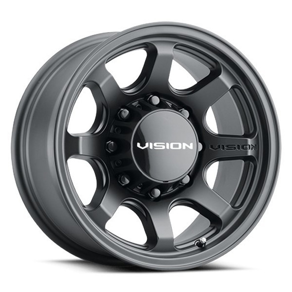 Vision Wheels Flow 351 Satin Black 17x8.5 10mm Offset 5x127 (5x5) | Fits Jeep Wrangler 07-Present and Jeep Gladiator Vision Wheels Flow 351 Satin Black 17x8.5 10mm Offset 5x127 (5x5) | Fits Jeep Wrangler 07-Present and Jeep Gladiator