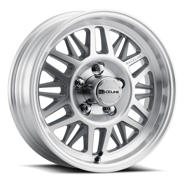 Raceline Wheels Ryno TR 451MC Machined CC 17x8.5 0mm Offset 5x127 (5x5) | Fits Jeep Wrangler 07-Present and Jeep Gladiator