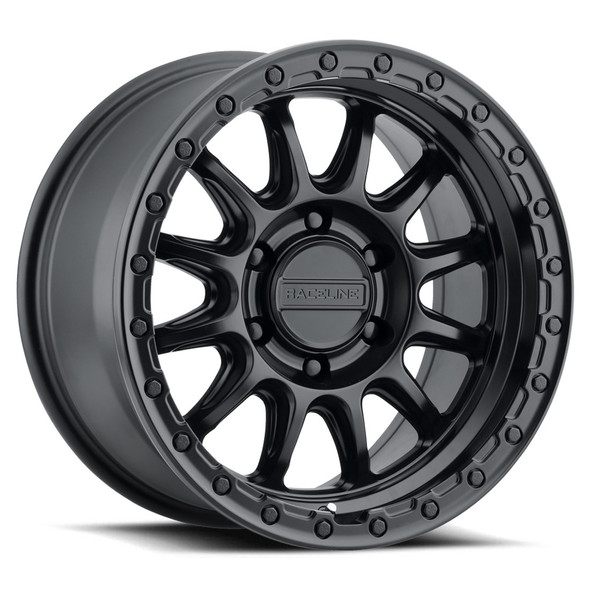 Raceline Wheels Alpha 960B Satin Black 17x8.5 0mm Offset 5x127 (5x5) | Fits Jeep Wrangler 07-Present and Jeep Gladiator Raceline Wheels Alpha 960B Satin Black 17x8.5 0mm Offset 5x127 (5x5) | Fits Jeep Wrangler 07-Present and Jeep Gladiator