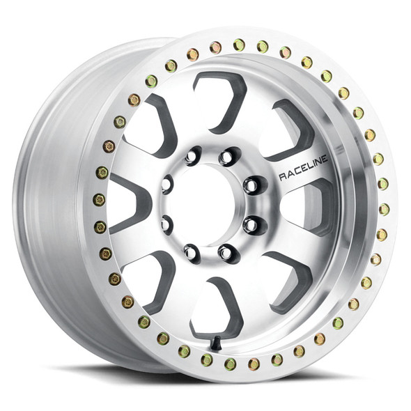 Raceline Wheels Avenger RT260M Machined 20x10 -25mm Offset 5x127 (5x5) | Fits Jeep Wrangler 07-Present and Jeep Gladiator Raceline Wheels Avenger RT260M Machined 20x10 -25mm Offset 5x127 (5x5) | Fits Jeep Wrangler 07-Present and Jeep Gladiator