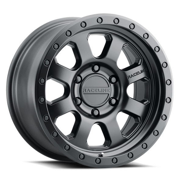 Raceline Wheels Avenger 2.0 959B Satin Black 18x9 0mm Offset 5x127 (5x5) | Fits Jeep Wrangler 07-Present and Jeep Gladiator Raceline Wheels Avenger 2.0 959B Satin Black 18x9 0mm Offset 5x127 (5x5) | Fits Jeep Wrangler 07-Present and Jeep Gladiator