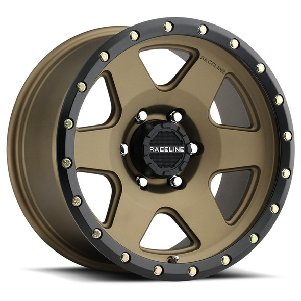 Raceline Wheels Boost 946BZ Satin Bronze 18x8 35mm Offset 5x127 (5x5) | Fits Jeep Wrangler 07-Present and Jeep Gladiator Raceline Wheels Boost 946BZ Satin Bronze 18x8 35mm Offset 5x127 (5x5) | Fits Jeep Wrangler 07-Present and Jeep Gladiator