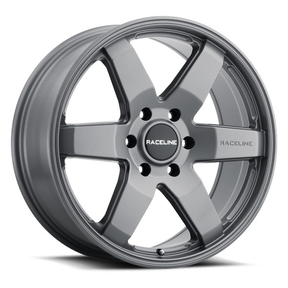 Raceline Wheels Addict 942GS Greystone 16x8 0mm Offset 5x127 (5x5) | Fits Jeep Wrangler 07-Present and Jeep Gladiator Raceline Wheels Addict 942GS Greystone 16x8 0mm Offset 5x127 (5x5) | Fits Jeep Wrangler 07-Present and Jeep Gladiator