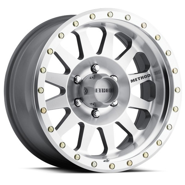 Method Wheels Double Standard MR304 Machined Clear Coat 17x8.5 0mm Offset 8x170