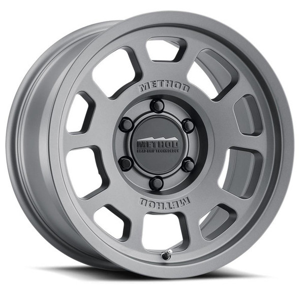 Method Wheels Bead Grip MR705 Titanium 17x8.5 0mm Offset 8x170